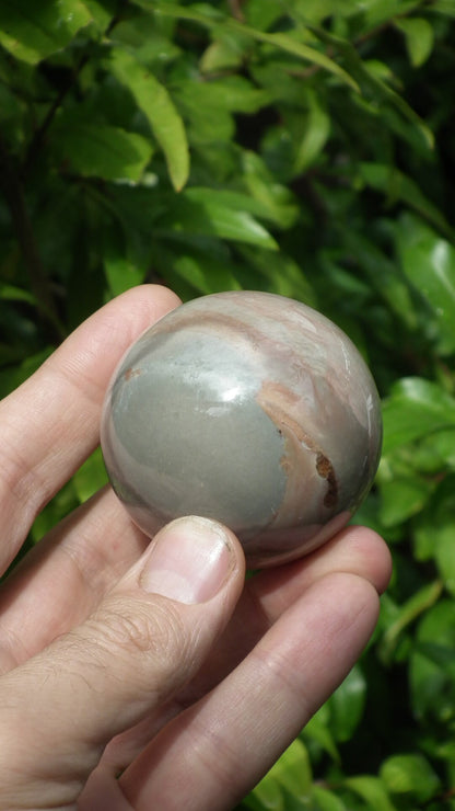 Polychrome jasper sphere 55mm