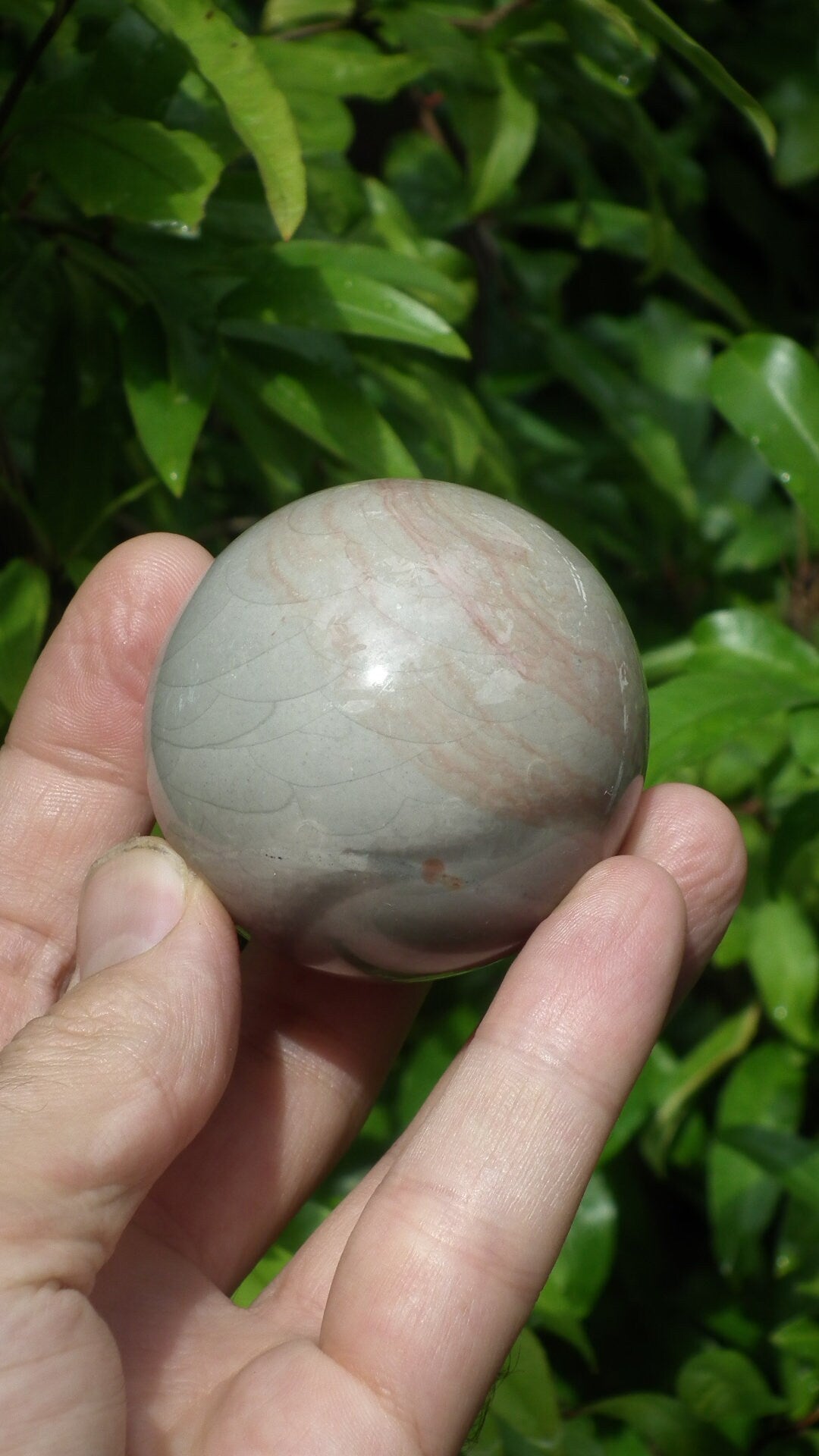 Polychrome jasper sphere 55mm