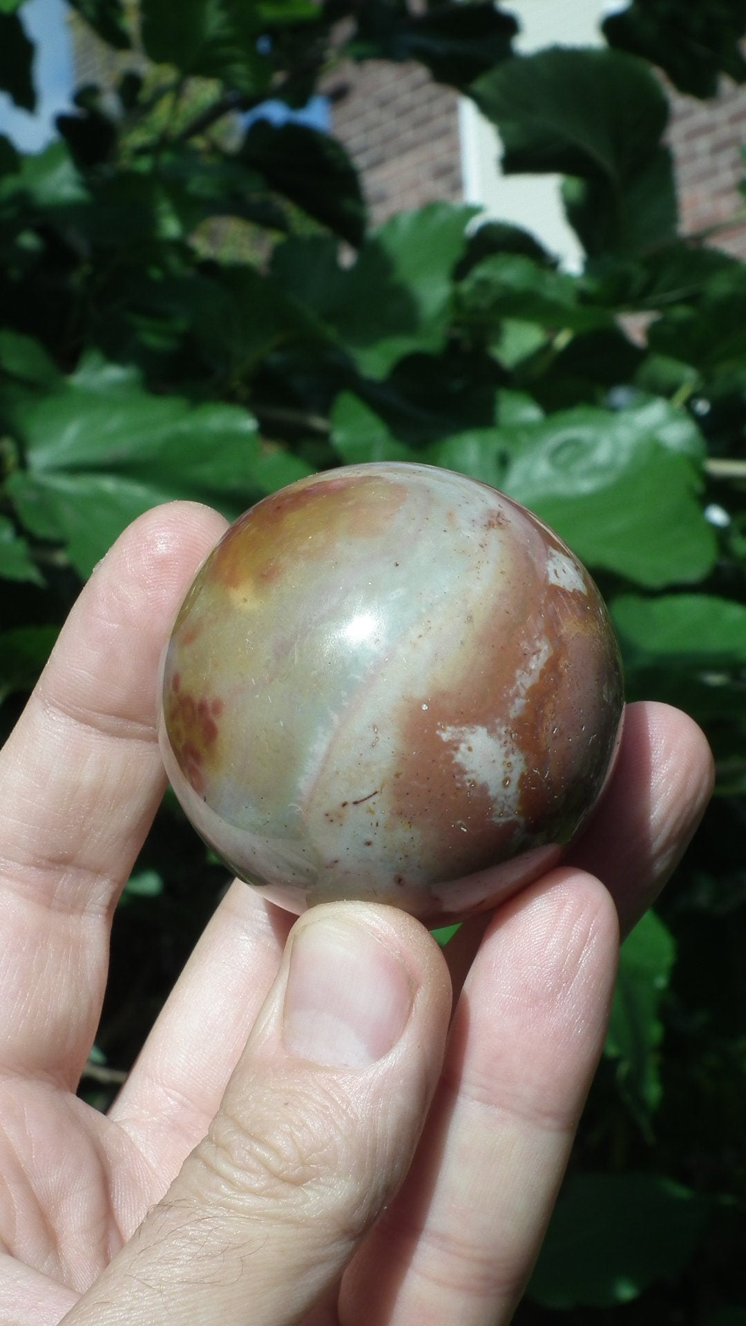 Polychrome jasper sphere 55mm