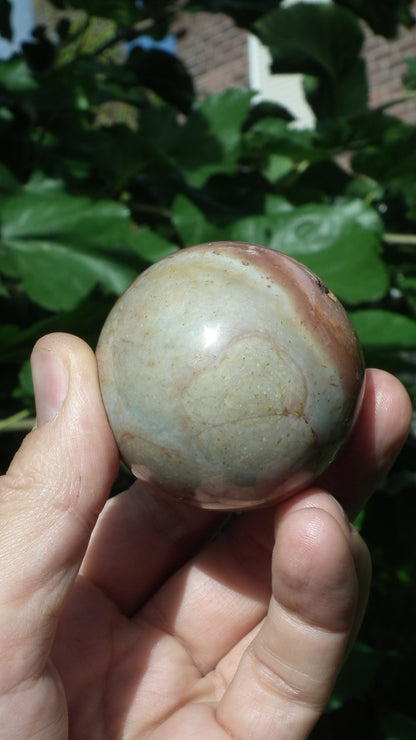 Polychrome jasper sphere 55mm