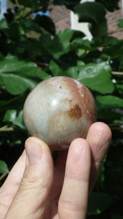 Polychrome jasper sphere 55mm