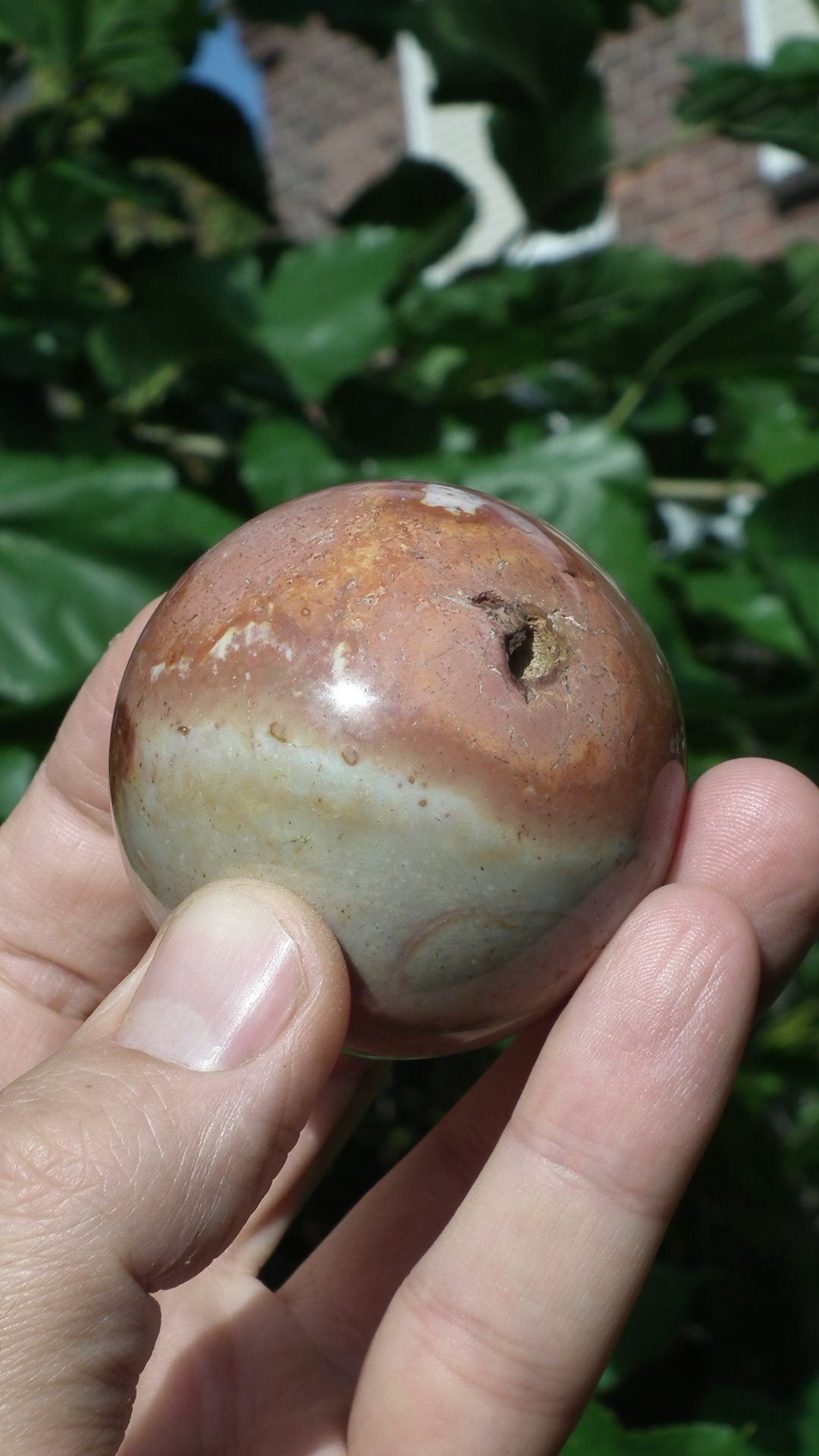 Polychrome jasper sphere 55mm