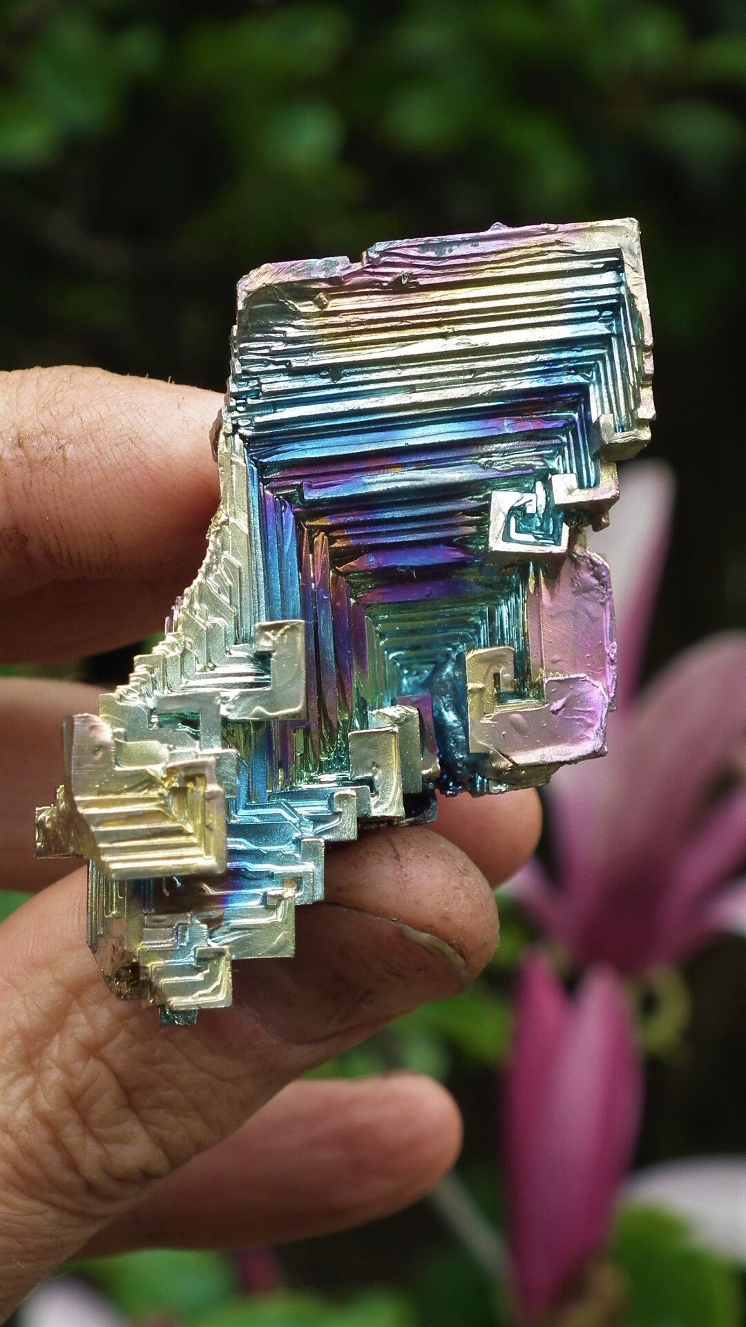 Bismuth crystal