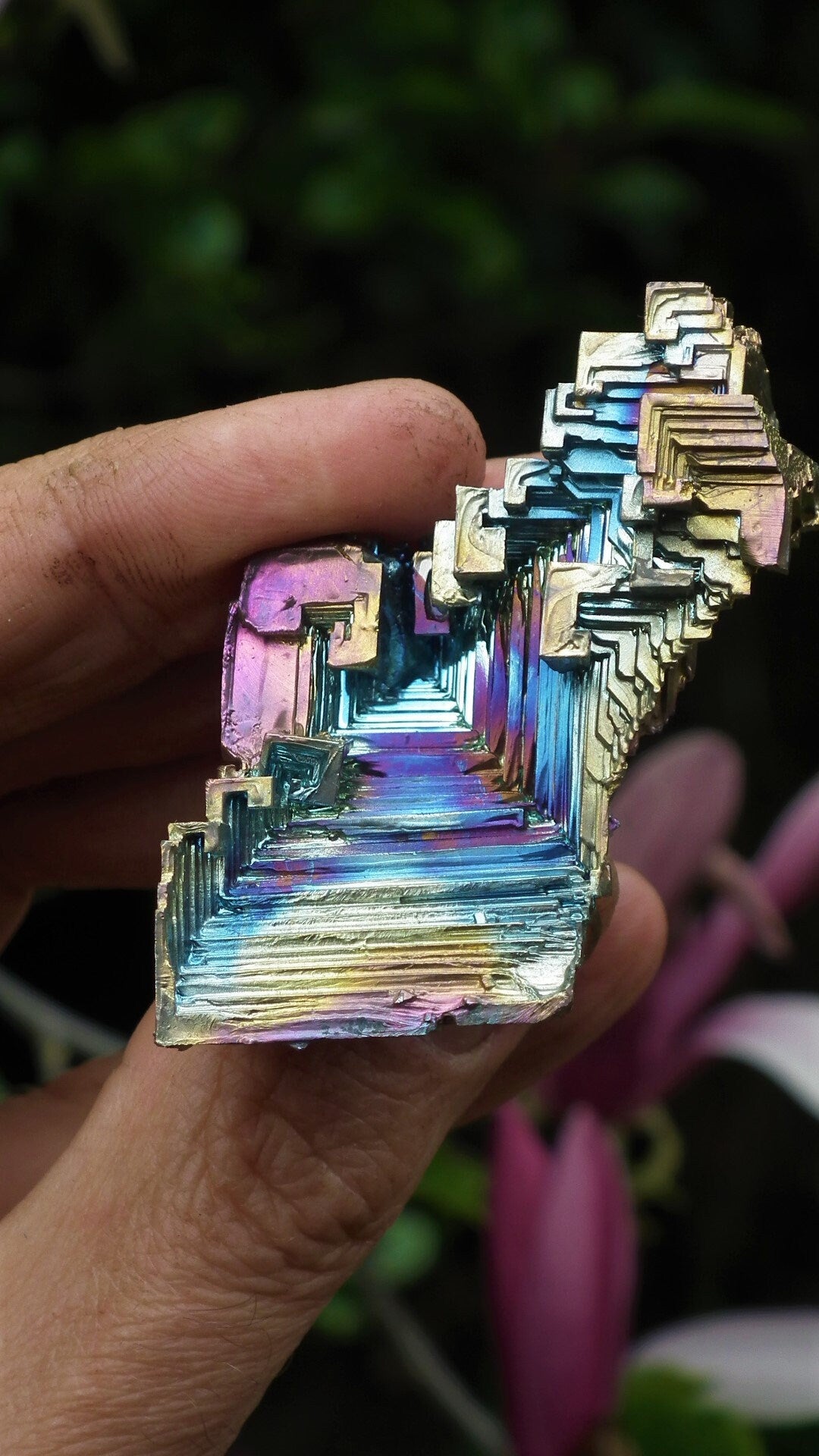 Bismuth crystal