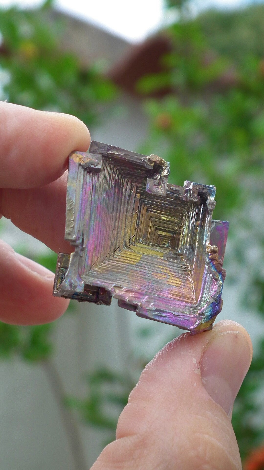 Bismuth crystal