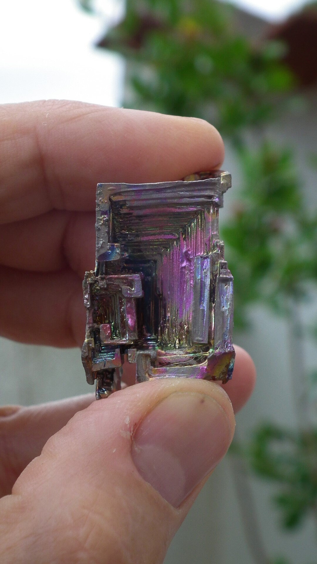 Bismuth crystal