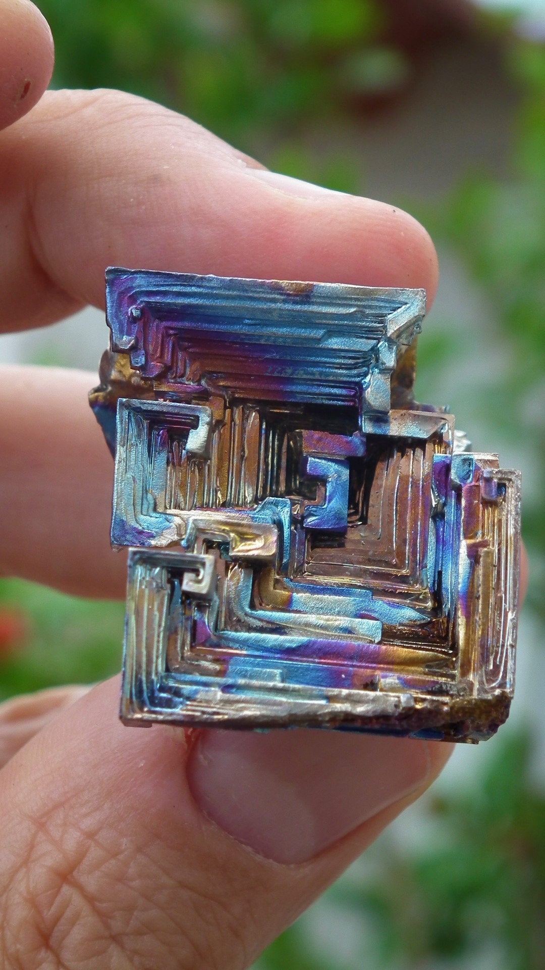 Bismuth crystal