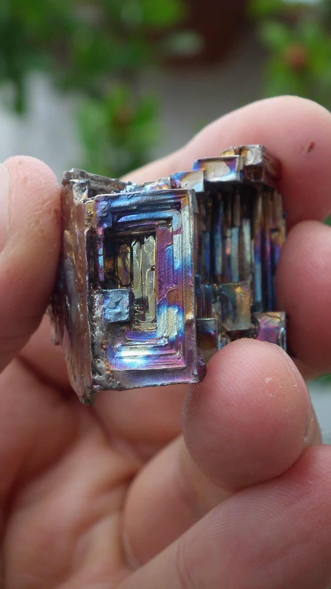 Bismuth crystal