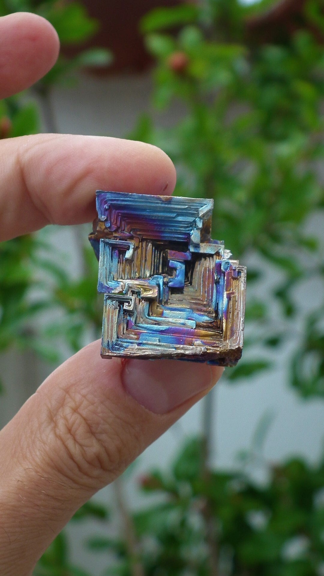 Bismuth crystal