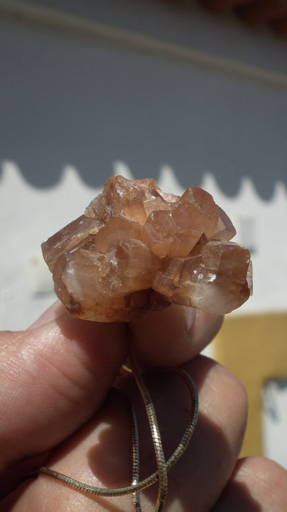 Aragonite necklace / Aragonite crystal