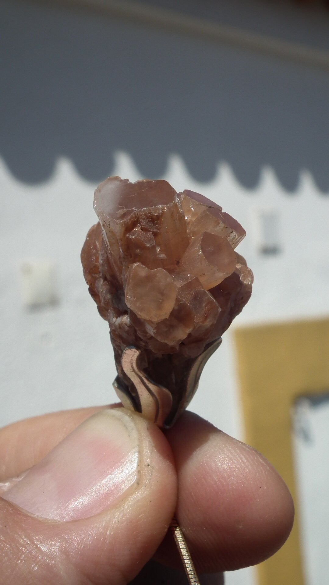Aragonite necklace / Aragonite crystal