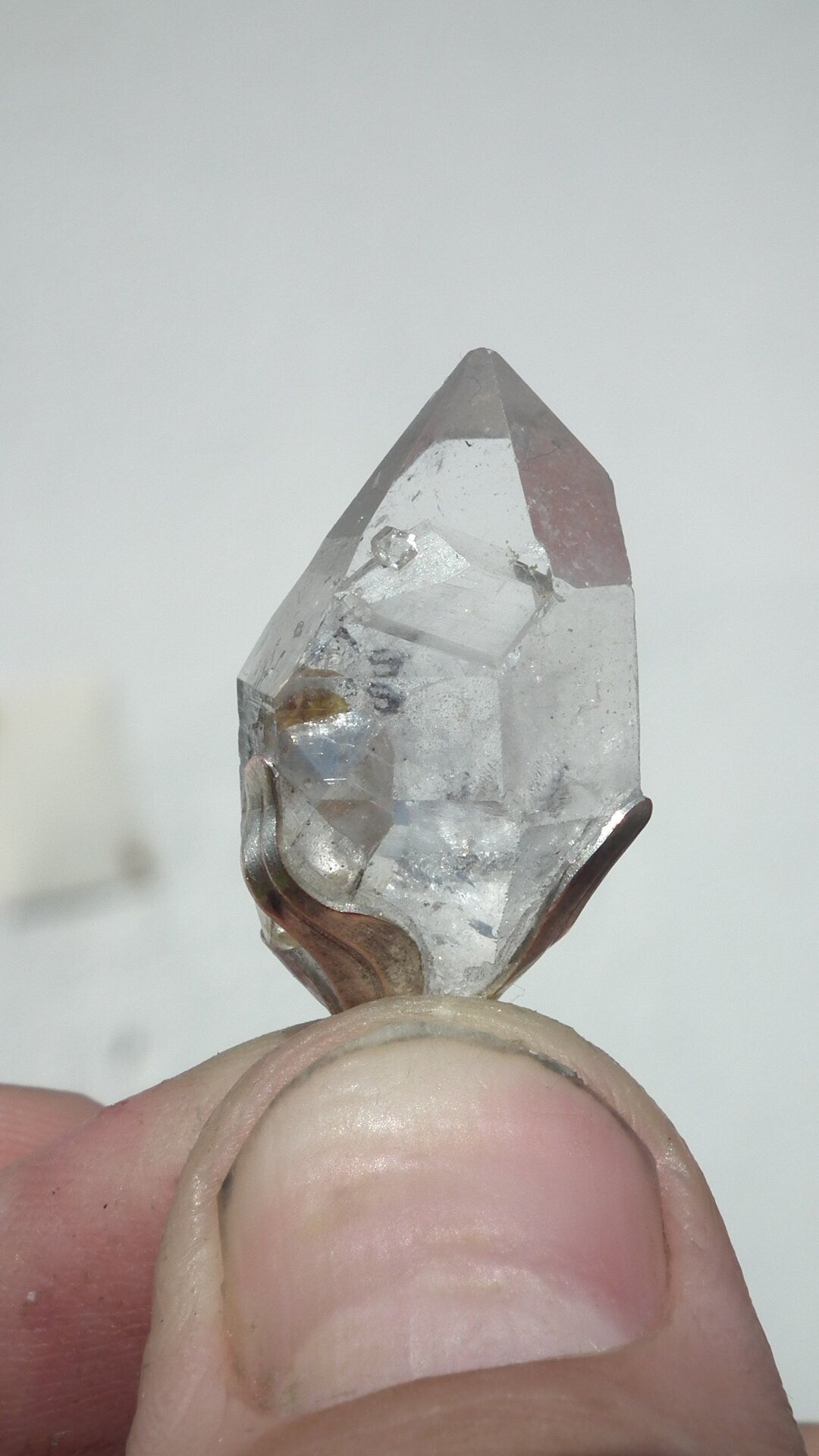 herkimer diamond necklace