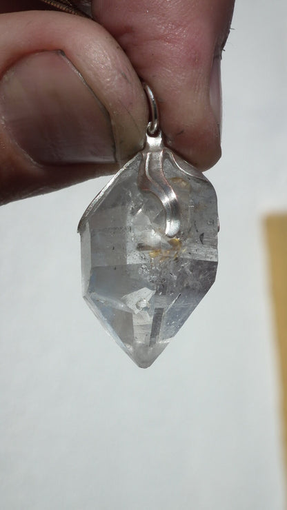 herkimer diamond necklace