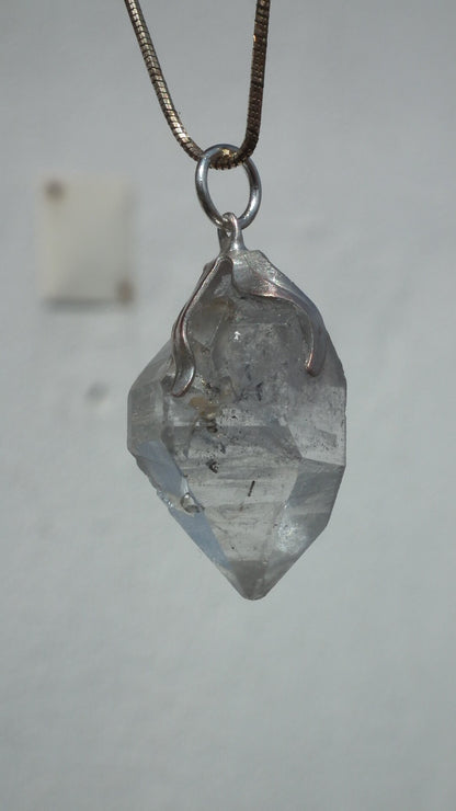 herkimer diamond necklace