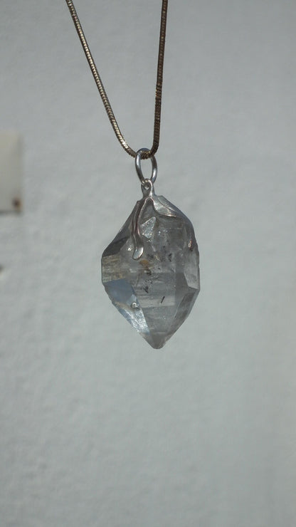 herkimer diamond necklace