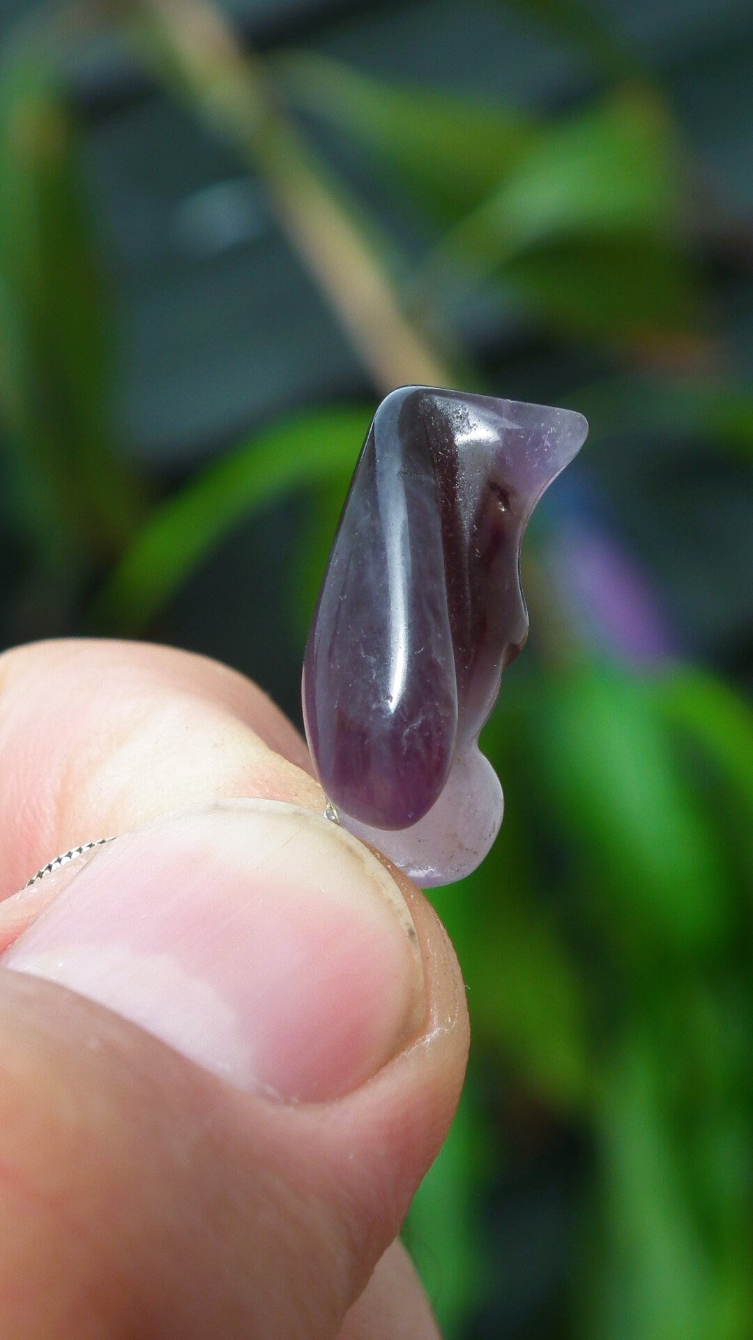 Amethyst Angel // amethyst necklace