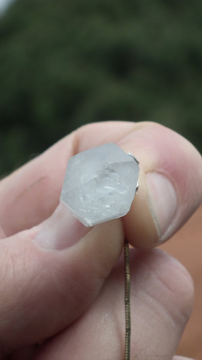 Herkimer diamond pendant