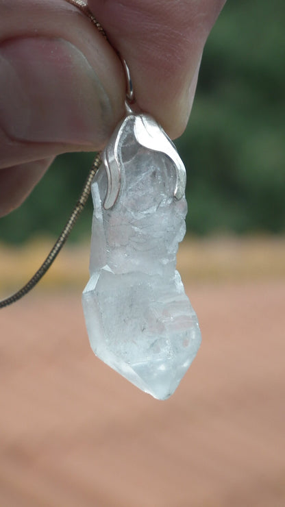 Herkimer diamond pendant