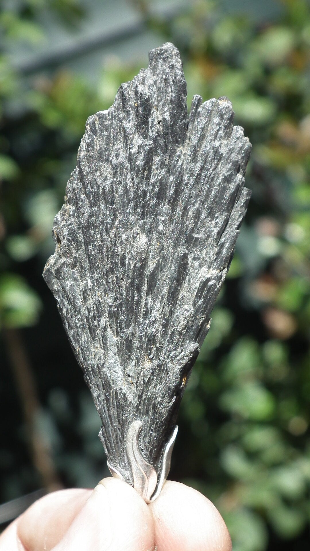 Black Kyanite pendant