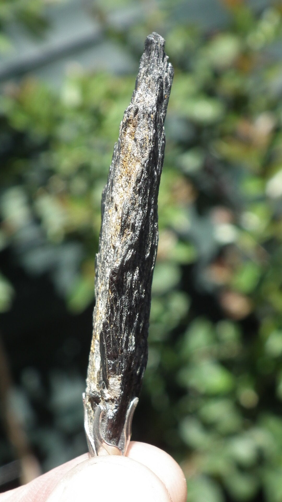 Black Kyanite pendant