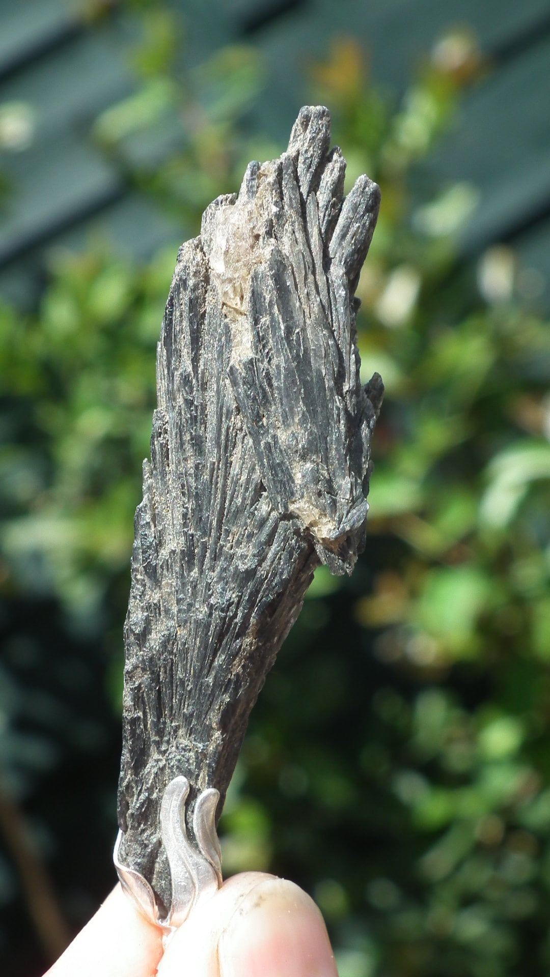 Black Kyanite pendant