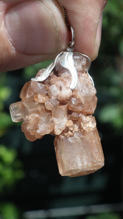 Aragonite necklace / Aragonite crystal