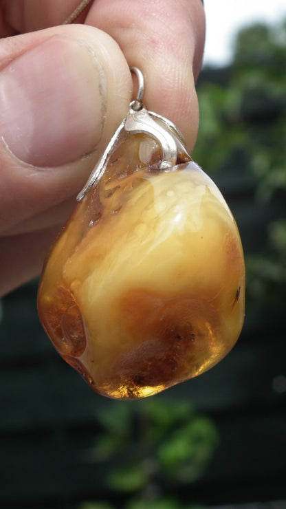 Baltic amber pendant