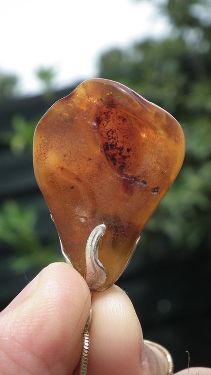 Baltic amber pendant