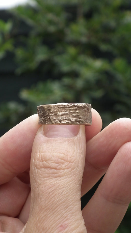 Handmade bronze ring