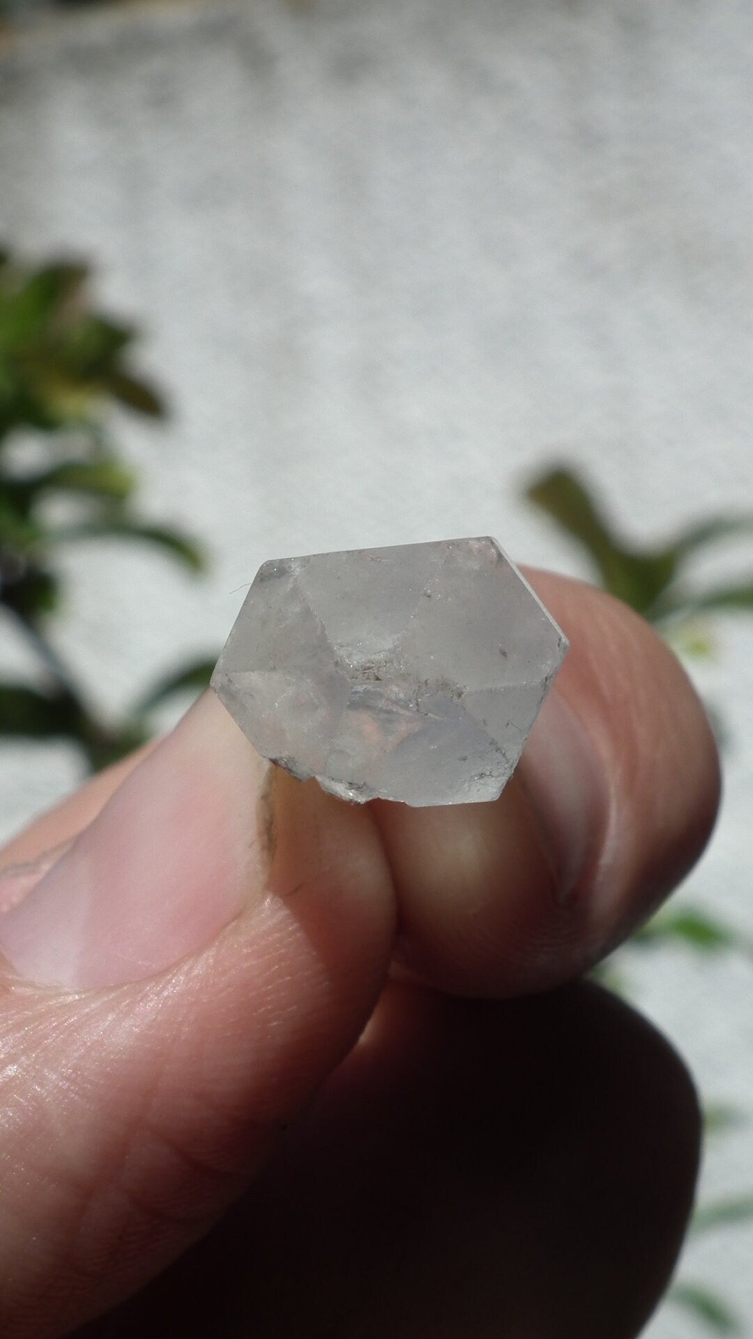 Herkimer diamond pendant