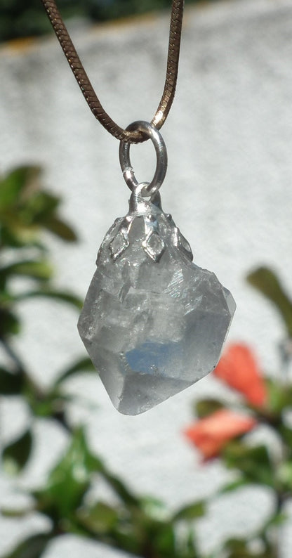 Herkimer diamond pendant