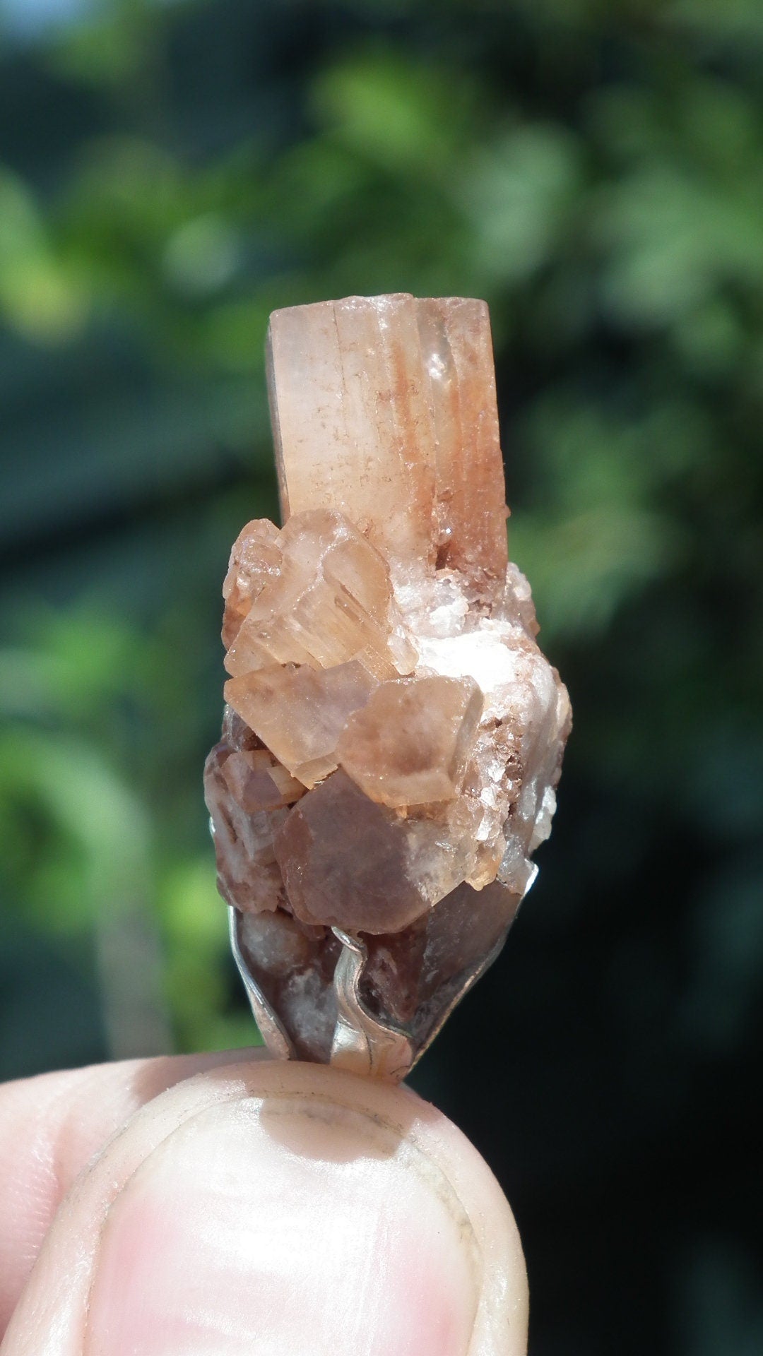 Aragonite necklace / Aragonite crystal