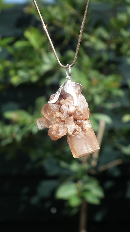 Aragonite necklace / Aragonite crystal