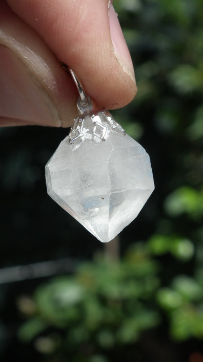 Herkimer diamond necklace