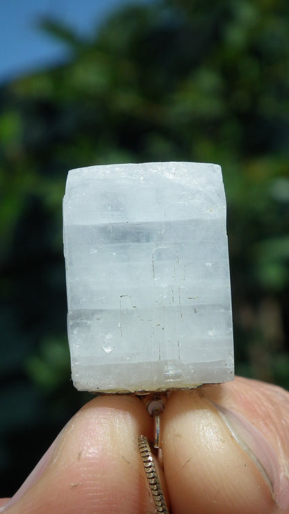 Apophyllite pendant / Raw apophyllite