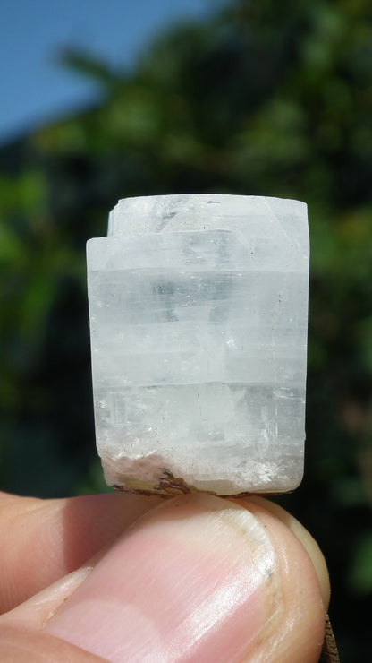 Apophyllite pendant / Raw apophyllite