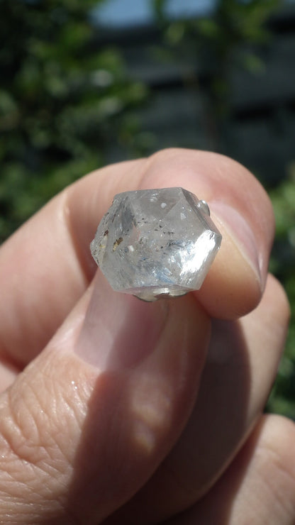 Herkimer diamond necklace // XXL Herkimer diamond necklace