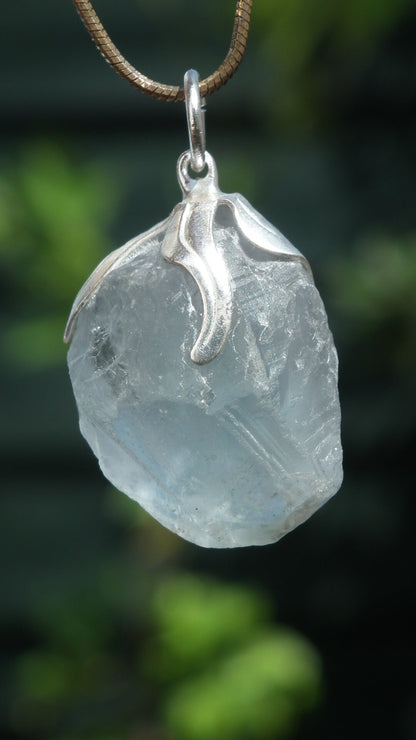 Celestite pendant