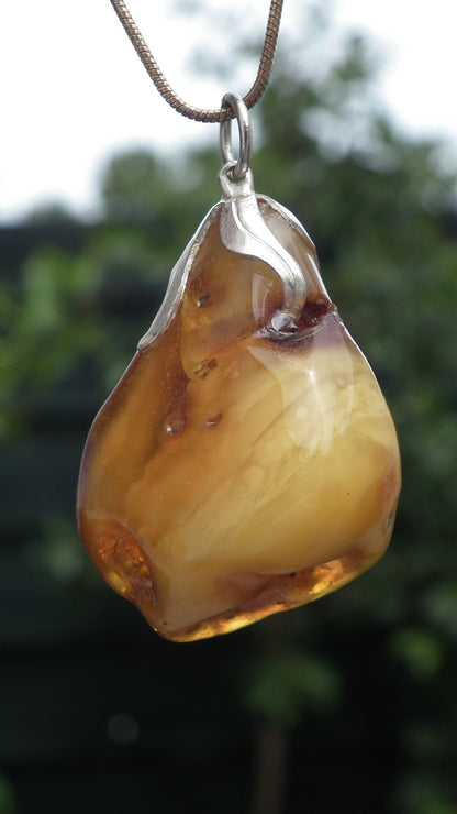 Baltic amber pendant