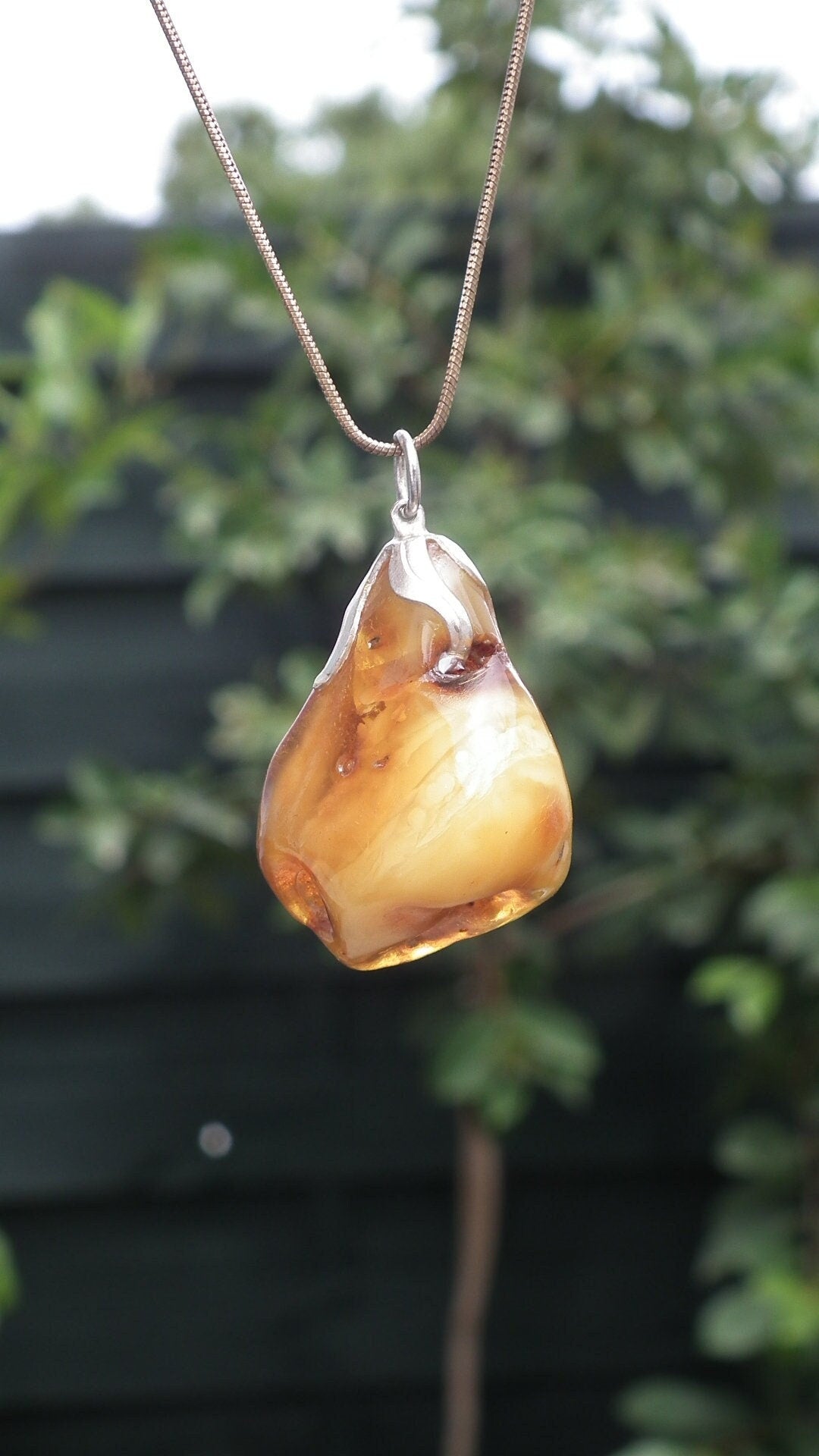 Baltic amber pendant