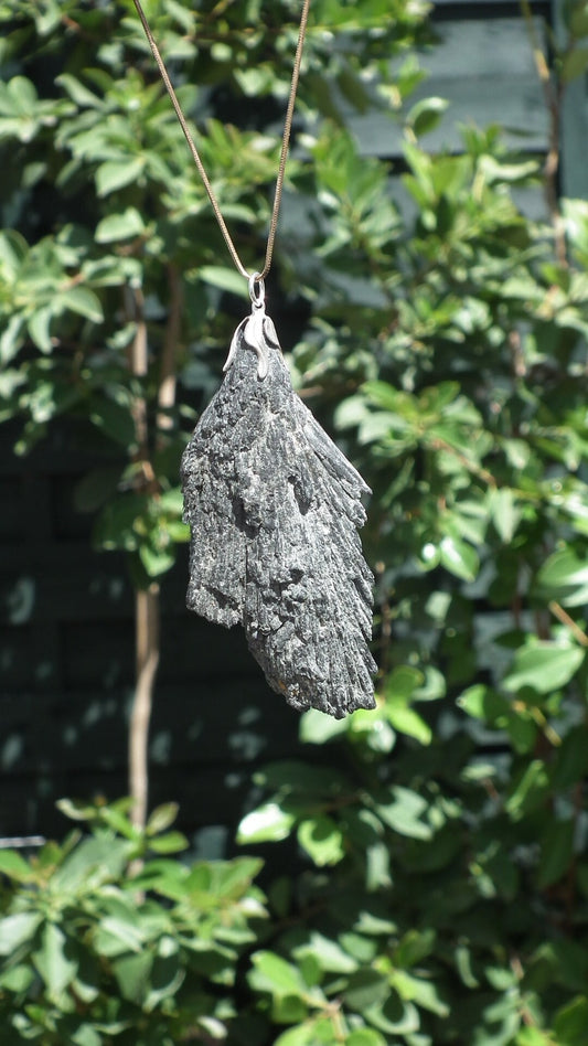 Black Kyanite pendant