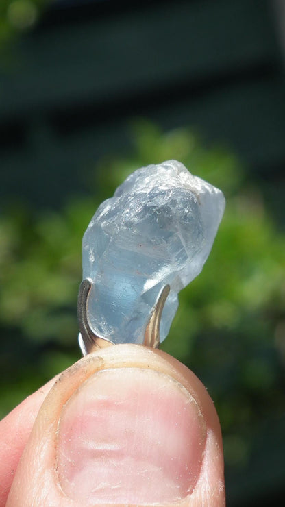 Celestite pendant / Celestite crystal