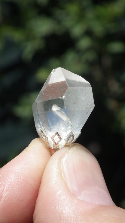 Herkimer diamond necklace