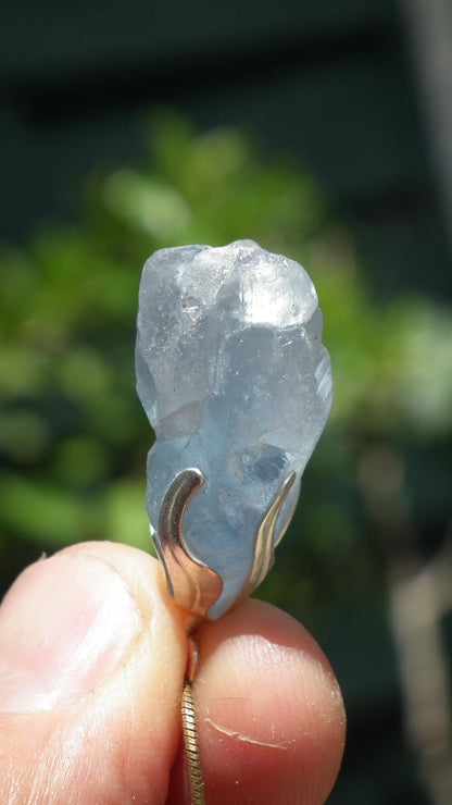 Celestite pendant / Celestite crystal