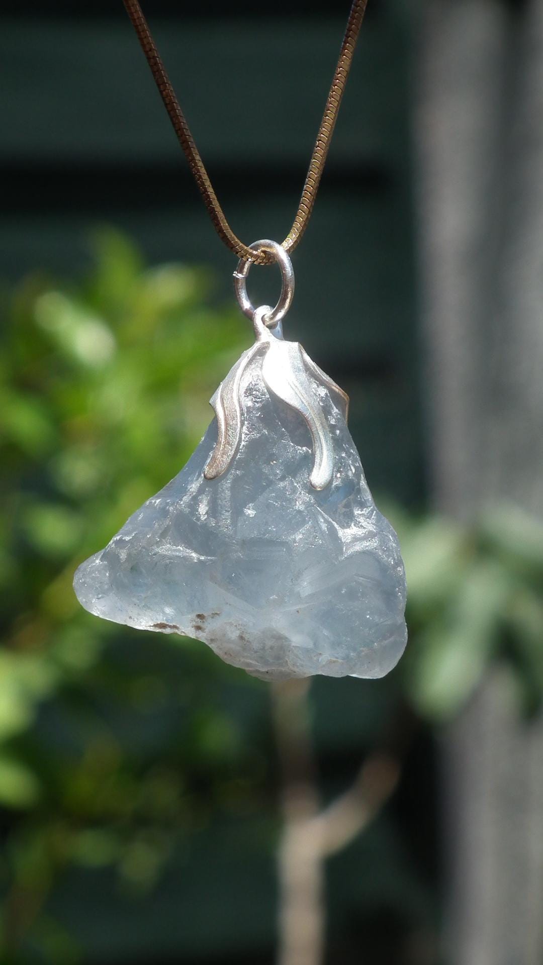 Celestite pendant / Celestite crystal