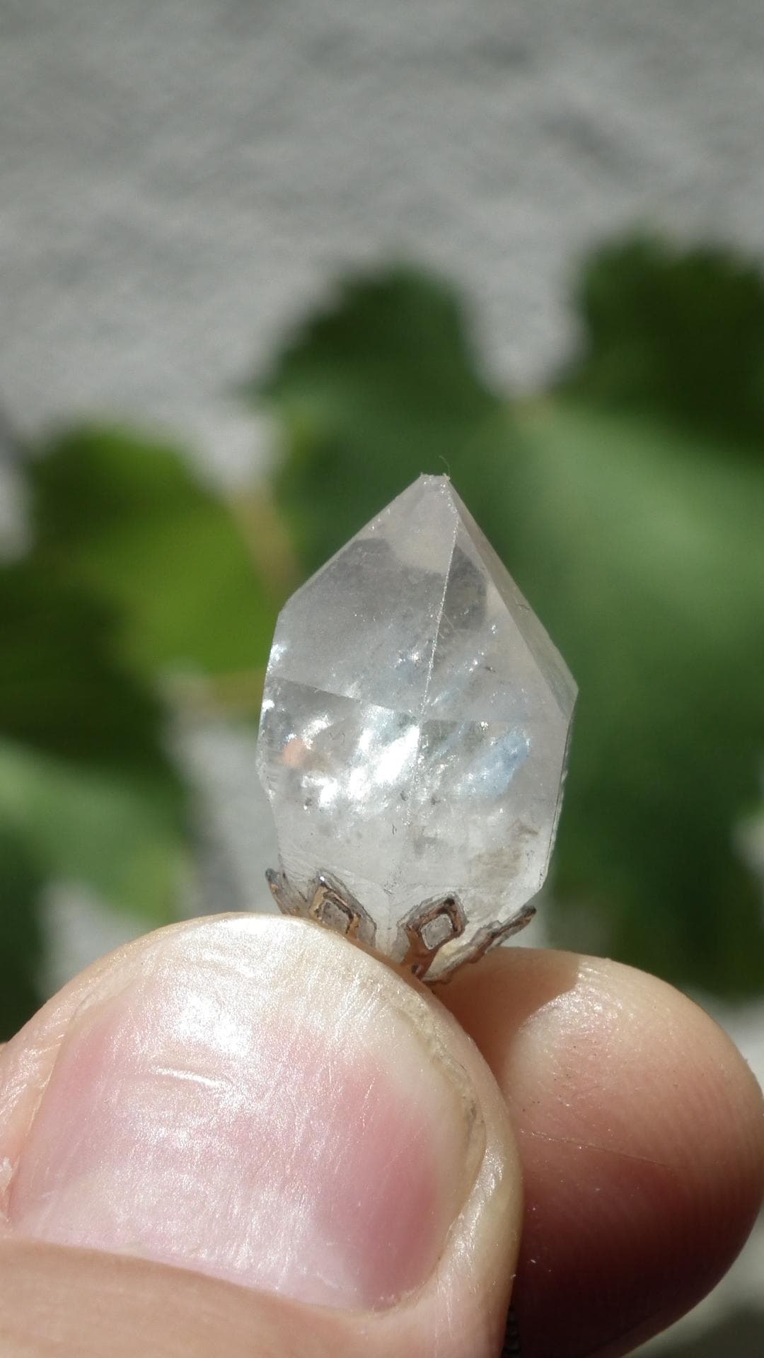 herkimer diamond necklace