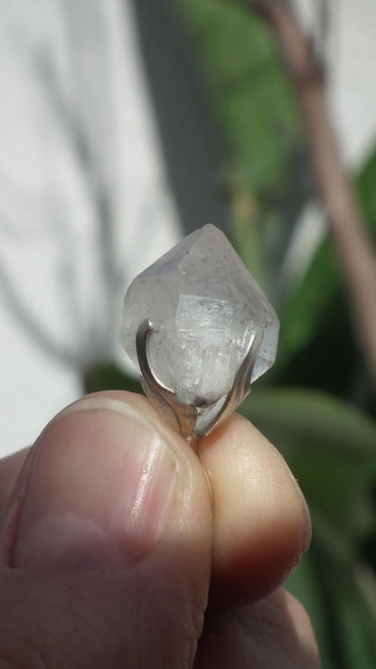Herkimer diamond pendant