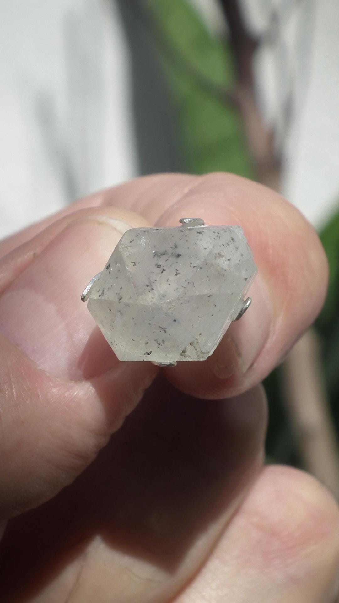 Herkimer diamond pendant