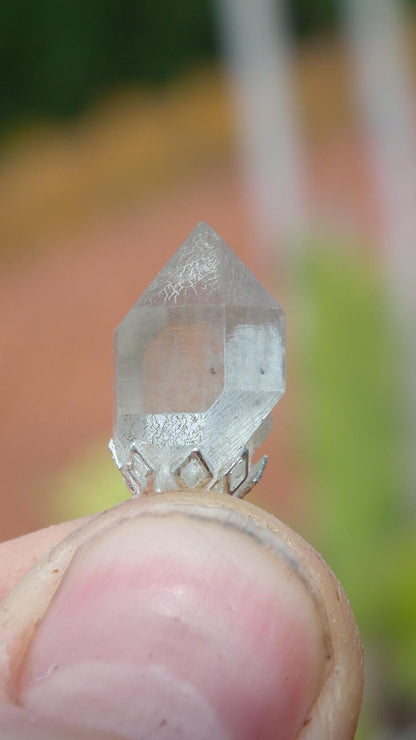 Herkimer diamond necklace // XXL Herkimer diamond necklace