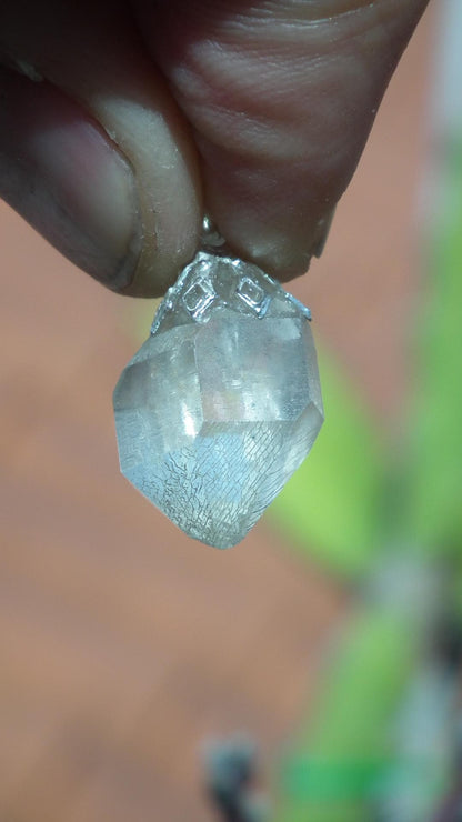 Herkimer diamond necklace // XXL Herkimer diamond necklace